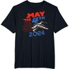 image:imageStar Wars May the 4th Be With You 2024 Lukes XWing Fighter TShirtBlack