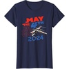 image:imageStar Wars May the 4th Be With You 2024 Lukes XWing Fighter TShirtNavy Blue