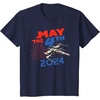 image:imageStar Wars May the 4th Be With You 2024 Lukes XWing Fighter TShirtNavy Blue