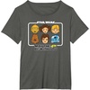image:imageStar Wars May the 4th Be With You Classic Movie Characters TShirtAsphalt Grey