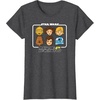 image:imageStar Wars May the 4th Be With You Classic Movie Characters TShirtDark Heather Grey