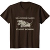 image:imageStar Wars Millennium Falcon Flight School Distressed TShirtBrown