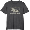 image:imageStar Wars Millennium Falcon Flight School Distressed TShirtDark Heather Grey