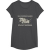 image:imageStar Wars Millennium Falcon Flight School Distressed TShirtDark Heather Grey