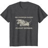 image:imageStar Wars Millennium Falcon Flight School Distressed TShirtDark Heather Grey