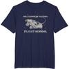 image:imageStar Wars Millennium Falcon Flight School Distressed TShirtNavy Blue