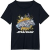 image:imageStar Wars Rebel Hope Millennium Falcon Burst TShirtBlack