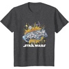 image:imageStar Wars Rebel Hope Millennium Falcon Burst TShirtDark Heather Grey