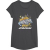 image:imageStar Wars Rebel Hope Millennium Falcon Burst TShirtDark Heather Grey