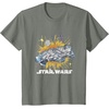 image:imageStar Wars Rebel Hope Millennium Falcon Burst TShirtOlive Heather
