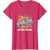 image:imageStar Wars Rebel Hope Millennium Falcon Burst TShirtRed Heather