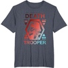 image:imageStar Wars Rogue One Imperial Army Death Trooper Gradient TShirtHeather Blue