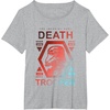 image:imageStar Wars Rogue One Imperial Army Death Trooper Gradient TShirtHeather Grey