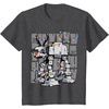 image:imageStar Wars The Clone Wars Reindeer Lights Luke Skywalker TShirtDark Heather Grey