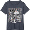image:imageStar Wars The Clone Wars Reindeer Lights Luke Skywalker TShirtHeather Blue