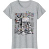 image:imageStar Wars The Clone Wars Reindeer Lights Luke Skywalker TShirtHeather Grey
