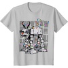 image:imageStar Wars The Clone Wars Reindeer Lights Luke Skywalker TShirtSilver Grey