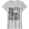 image:imageStar Wars The Clone Wars Reindeer Lights Luke Skywalker TShirtSilver Grey