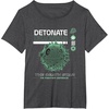 image:imageStar Wars The Death Star Tie Fighter Defence Big Chest Logo TShirtDark Heather Grey