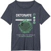 image:imageStar Wars The Death Star Tie Fighter Defence Big Chest Logo TShirtHeather Blue