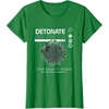 image:imageStar Wars The Death Star Tie Fighter Defence Big Chest Logo TShirtKelly Green
