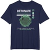 image:imageStar Wars The Death Star Tie Fighter Defence Big Chest Logo TShirtNavy Blue