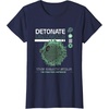 image:imageStar Wars The Death Star Tie Fighter Defence Big Chest Logo TShirtNavy Blue