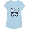 image:imageStar Wars The Force Awakens Stormtrooper Big Face Distressed TShirtBaby Blue