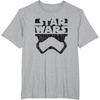 image:imageStar Wars The Force Awakens Stormtrooper Big Face Distressed TShirtHeather Grey