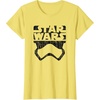 image:imageStar Wars The Force Awakens Stormtrooper Big Face Distressed TShirtLemon Yellow
