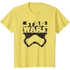 image:imageStar Wars The Force Awakens Stormtrooper Big Face Distressed TShirtLemon Yellow