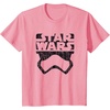 image:imageStar Wars The Force Awakens Stormtrooper Big Face Distressed TShirtPink