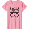 image:imageStar Wars The Force Awakens Stormtrooper Big Face Distressed TShirtPink