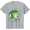 image:imageStar Wars The Mandalorian Grogu Christmas Holiday Lights TShirtHeather Grey
