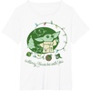 image:imageStar Wars The Mandalorian Grogu Christmas Holiday Lights TShirtWhite