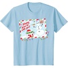 image:imageStar Wars The Mandalorian Grogu Merry Christmas Card TShirtBaby Blue