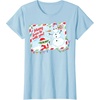 image:imageStar Wars The Mandalorian Grogu Merry Christmas Card TShirtBaby Blue