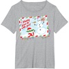 image:imageStar Wars The Mandalorian Grogu Merry Christmas Card TShirtHeather Grey