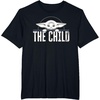 image:imageStar Wars The Mandalorian The Child Grogu Weathered Logo TShirtBlack