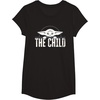 image:imageStar Wars The Mandalorian The Child Grogu Weathered Logo TShirtBlack