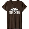image:imageStar Wars The Mandalorian The Child Grogu Weathered Logo TShirtBrown