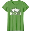 image:imageStar Wars The Mandalorian The Child Grogu Weathered Logo TShirtGrass Green
