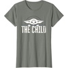 image:imageStar Wars The Mandalorian The Child Grogu Weathered Logo TShirtOlive Heather