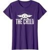 image:imageStar Wars The Mandalorian The Child Grogu Weathered Logo TShirtPurple