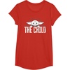 image:imageStar Wars The Mandalorian The Child Grogu Weathered Logo TShirtRed