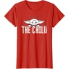 image:imageStar Wars The Mandalorian The Child Grogu Weathered Logo TShirtRed