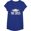 image:imageStar Wars The Mandalorian The Child Grogu Weathered Logo TShirtRoyal Blue