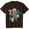 image:imageStar Wars The Mandalorian and Grogu Where He Goes I Go TShirtBrown