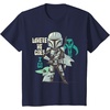 image:imageStar Wars The Mandalorian and Grogu Where He Goes I Go TShirtNavy Blue