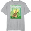 image:imageStar Wars Yoda Yoga Peaceful Stretching Session Poster TShirtHeather Grey